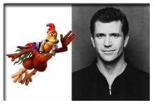 Mel Gibson as 
Rocky Rhodes the Rhode Island Red Rooster