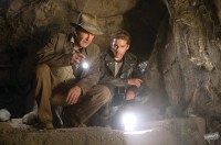 Harrison Ford as Indiana Jones 
and Shia LaBeouf as Mutt Williams