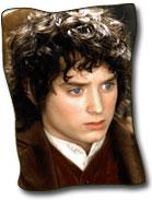 Elijah Wood as 
Frodo Baggins