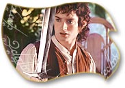 Elijah Wood as 
Frodo Baggins