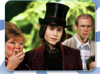 Johnny Depp as Willy Wonka