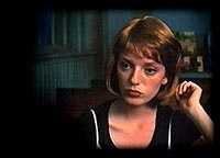 SARAH POLLEY plays MERLE, game project manager for TranscendenZ, an eXistenZ competitor.