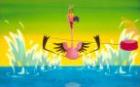Camille Saint-Saens' 
Carnival of the Animals, 
featuring flamingoes and a yo-yo