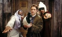 Mos Def as Ford Prefect with 
Martin Freeman as Arthur Dent and 
Sam Rockwell as Zaphod Beeblebrox